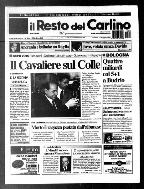 Il Resto del Carlino : giornale dell'Emilia
